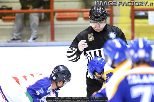 2020-10-03 Hockey Milano Bears-Hockey Pieve 1773